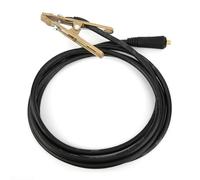Jeanoko 260A TIG Welding Brass Ground Clamp MMA ARC Welder Earth Clamp 3Meter 25mm² for Grounding in Large Current Welding of MIG TIG