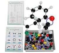 Jeanoko 267 Pcs Molecular Structure Model Kit, Organic Atom Link Ball Type Set with Strong Bond for Student Teacher Teaching Laboratory