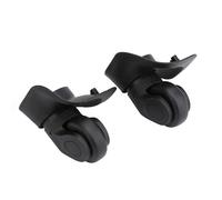 Jeanoko 2Pcs Luggage Wheels Replacement Smooth Rubber Caster for Suitcase Accessory Small Equipment 50mm