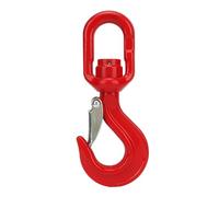 Jeanoko 3.15T Heavy Duty Crane Rotating Hook Forged Alloy Steel Lifting Eye Sling Rigging for Hoist Forklift Construction
