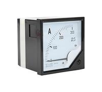 Jeanoko 300A/5A Analog Panel Current Meter Durable Electric Measuring Instrument for Circuit Measurement Industrial and Mining Enterprises ABS Material