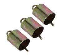 Jeanoko 3Pcs Durable Livestock Bell Thickened Alloy Anti Lost Bell for