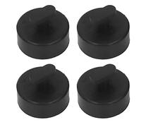 Jeanoko 4PCS Jack Pad Rubber Heavy Duty Lifting Pad for All Car Models Protects Jack and Rocker Panel 60 X 60 X 48mm