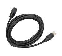 Jeanoko 5 Pin MIDI Keyboard Extension Cable, Durable and Flexible 9.8ft MIDI 5 Pin DIN Adapter for Electronic Instruments, PVC Material