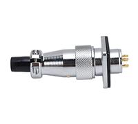 Jeanoko 500V WS16 Aviation Plug and Socket Connector, Power Connector, High Strength Design for Industrial Applications, Zinc Alloy Material, 1 Unit Package