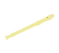 Jeanoko ABS Recorder Instrument for Educational Purposes, 8 Hole Soprano Recorder, Cultivate Music Interest for Children, Ideal for Kindergartens and Elementary Schools (Yellow)