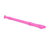 Jeanoko ABS Recorder Instrument for Educational Purposes, 8 Hole Soprano Recorder, Cultivate Music Interest for Children, Ideal for Kindergartens and Elementary Schools (Rose Red)