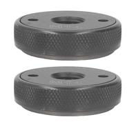 Jeanoko Angle Grinder Flange Nut Self Locking Arrow Storage Case Pressure Plate for Diamond Vane/Wing Grinding Wheel 2PCS M14 Thread 47mm Diameter Alloy Steel for Most Models