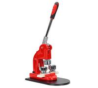 Jeanoko Badge Machine for Label Making Compact and Durable Button Maker for Events and Schools Metal Construction 32mm