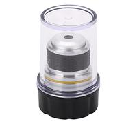 Jeanoko Biological Microscope 10X Objective Lens Durable for Studying Crystal Structure Suitable for Chemistry and Physics Enthusiasts Brass Aluminium Alloy