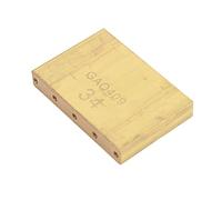 Jeanoko Brass Block Guitar Base Portable AntiCorrosion Bridge for Guitar Lovers, Durable Brass Material, Easy to Install, Golden Color (34MM)