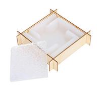 Jeanoko Crystal Ashtray Mold Exquisite Mirror Surface Silicone Storage Box for Gifts and Family Activities, Durable Resin Casting Mold for Hand-Made Crafts, 1 Set Ashtray for Home Decor