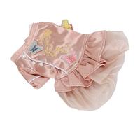 Jeanoko Dog Cheongsam Summer Clothing Soft Button Design Pet Dress for (L)