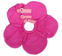 Jeanoko Dog Protective Collar Adjustable Soft Recovery for Cats and Dogs Flower Shape Design 1 Piece Cloth (M)