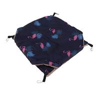 Jeanoko Double-Layer Warm Hammock for Small Pets Soft Polyester Cozy Sleeping Bag Perfect for Squirrels Mice and Hamsters 1 Unit (Small 1PCS)