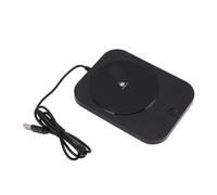 Jeanoko Electric Cup Warmer with 3 Temperature Settings Fast Heating for Home Office Black Portable Beverage Warmer