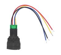 Jeanoko Fog Light Switch Heat Resistant 5 Pins Efficient Control for Vehicles 40A 12V ABS Material
