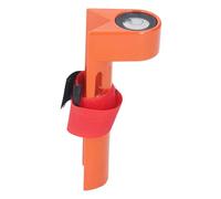 Jeanoko Grade Rod Level Adjustable Aluminum Right Angle Bubble Level for 1-1.25in Rods Multi-Purpose Tool for Home Decoration and Mechanics