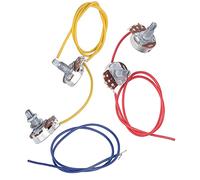 Jeanoko Guitar Wiring Harness Set Easy Installation Copper Anti-Aging Noise Reduction for Electric Guitars 1 Unit