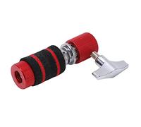 Jeanoko Hi Hat Clutch Red Metal Standard Jazz Drum Kit Accessory for Jazz Percussion Instruments