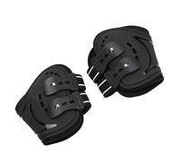 Jeanoko Horse Hind Leg Boots Adjustable Breathable Moisture Absorbing Protection for Jumping Training Black 2 Units (Medium Size)