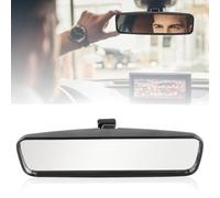 Jeanoko Interior Rear View Mirror, ABS and Glass Housing OE 814842 Easy Installation, Interior Rear View Mirror, For Peugeot 106/206/306 Citroen Dispatch Safe Driving, For Specific Models