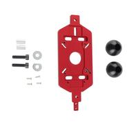 Jeanoko Jeanoko Router Base Plate Wide Clamping Range Sub Base for Wood Trimming with Handle for DIY Enthusiasts