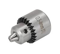 Jeanoko Micro Motor Drill Chuck with Carbon Steel and Brass Construction for Electric Drills and Lathes 0.3-4mm Clamp Range