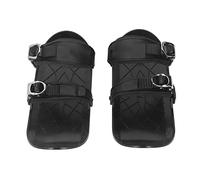 Jeanoko Mini Ski Skates Compact Design for Outdoor Skiing Fun for All Adults Black One Size