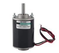 Jeanoko Motor, Permanent Magnet DC Motor with High Speed 7000RPM and Ball Bearing, Motor, for Speed Control Applications, Color Not Specified, 30W 24V