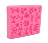 Jeanoko Multi-Functional Silicone Bow Crown Fondant Moulding for Decoration
