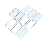 Jeanoko Notes 100 Sheets Innovative Portable Thicken Creative Paper Notepads for Home Office School