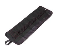 Jeanoko Pen Curtain Portable Pencil Case with 36 Holes for Students and Artists, Durable Oxford Cloth Canvas, Easy to Carry (48 Holes (Without Pen))