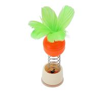 Jeanoko Pet Spring Treat Toy Interactive Dog Food Dispenser for Indoor Play Safe Materials 16.5 X 6.3cm