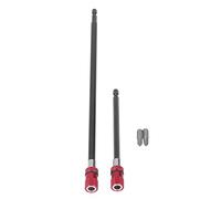 Jeanoko PH2 Magnetic Extension Stable Connection Arrow Storage Case Bit Set for Hard-to- Places,2Pcs 1/4 Hex Bit for Electric Drill,Aluminum Alloy