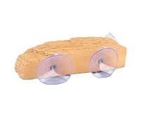 Jeanoko Platform Beautiful Yellow Wax Stone Shape Durable Basking Platform for Turtles Snakes and Snails Resin 1 Unit (#1)
