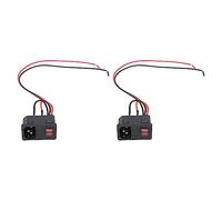 Jeanoko Pottery Machine Power Switch 2PCS Durable Heat Resistant Easy Installation Push Button for Ceramic Machines ABS