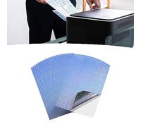 Jeanoko Printable Holographic Sticker Paper Fast Drying for Inkjet Printers 20 Sheets for Scrapbooks