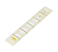 Jeanoko Quilting Ruler, Acrylic Sewing Ruler Precision Fabric Cutting Patchwork Tool for Home DIY Sewing Plate Making 5x30cm