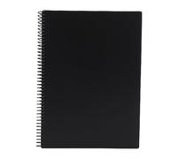 Jeanoko Reusable Executive Size Smart Notebook Erasable Notepad for Digital Organization, 180x255mm Black for Office Work