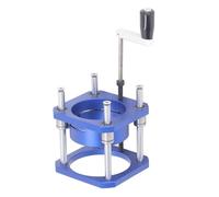 Jeanoko Router Lift Base Sturdy Adjustable Lifting System for 64-65mm Outer Diameter Models, Aluminum Alloy Material for Woodworking Enthusiasts