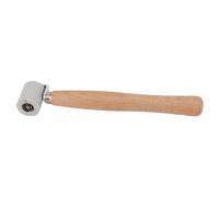 Jeanoko Seam Roller Silicone Handheld Seam Roller 45mm with Bearing Design and Wooden Handle 536°F Heat Resist for PVC Roofing Welding Wallpaper and Quilting Users