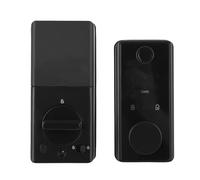 Jeanoko Smart Door Lock Fingerprint Key Card Security System for 35 to 60mm Wooden Doors, Aluminum Alloy Design