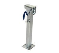 Jeanoko Trailer Jack Trailer Lift, 1000kg Load Capacity 460-680mm Galvanized Iron with Mounting Bracket Bolts for Caravan RV, Telescoping