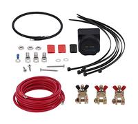 Jeanoko Voltage Relay Smart Battery Isolator Kit for Off Road Vehicles Heavy Duty 12V 140A