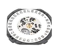 Jeanoko VX32 Quartz Watch Movement Replacement with White Date Display for Watch Repairing, Lightweight and Durable Plastic Material, 1 Unit