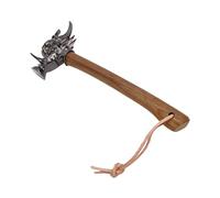 Jeanoko Wild Boar Hammer High Strength Alloy Steel Nail Hammer for Camping and Daily Tasks, Solid Grip Wood Handle, Suitable for Artisans and Outdoor Enthusiasts