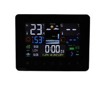 Jeanoko Wireless Weather Forecast Station with Color Touch Screen | Indoor Outdoor Thermometer, Remote Sensor, ABS Housing, USB or AA Battery Power, Humidity and Pressure