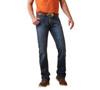 Jeans Ariat M7 Rocker Stretch Legacy 2.0 Stackable Straight Bleu 33x36