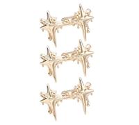 Jeans Fitness Pin For Women Girl Pants Waist Clip Crossed Star Waist Tightener Cinching Clasp Tightening Pin 3PCS Tightening Clip